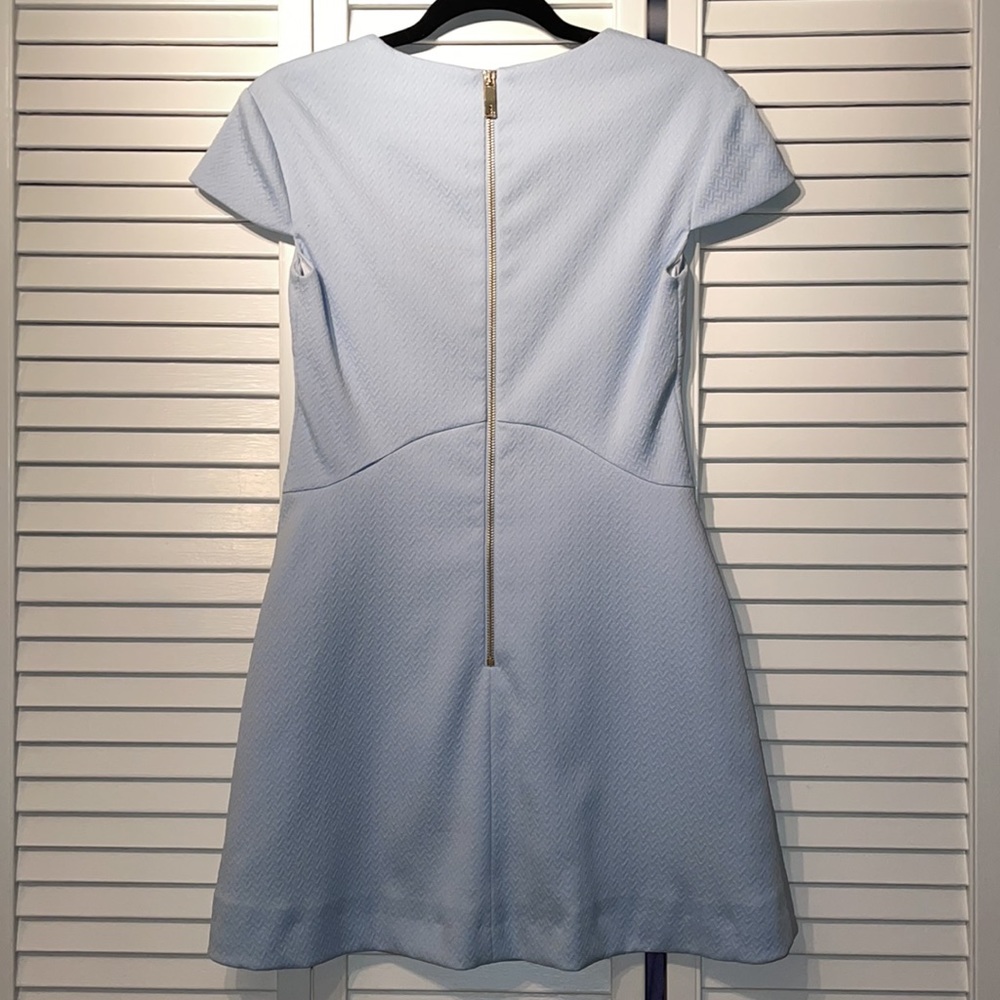 Ted Baker Pale Blue Bow Dress - Picture 8 of 11